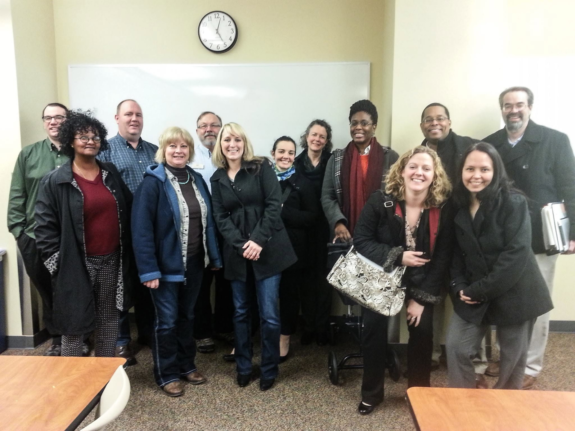 An early Workforce Deans Academy cohort group photo